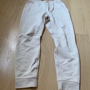 Lululemon cream joggers